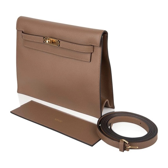 Hermes Kelly Danse Beige de Weimar - Picture 2 of 10